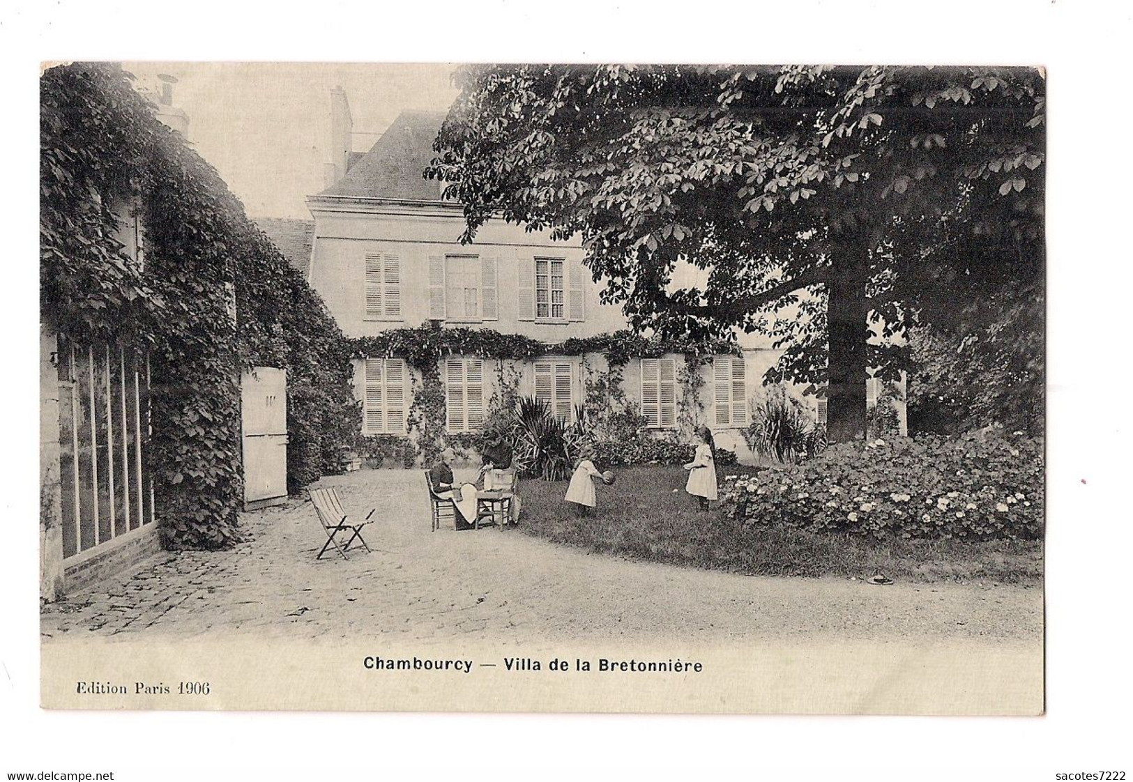 CHAMBOURCY - VILLA De La BRETONNIERE - - Chambourcy