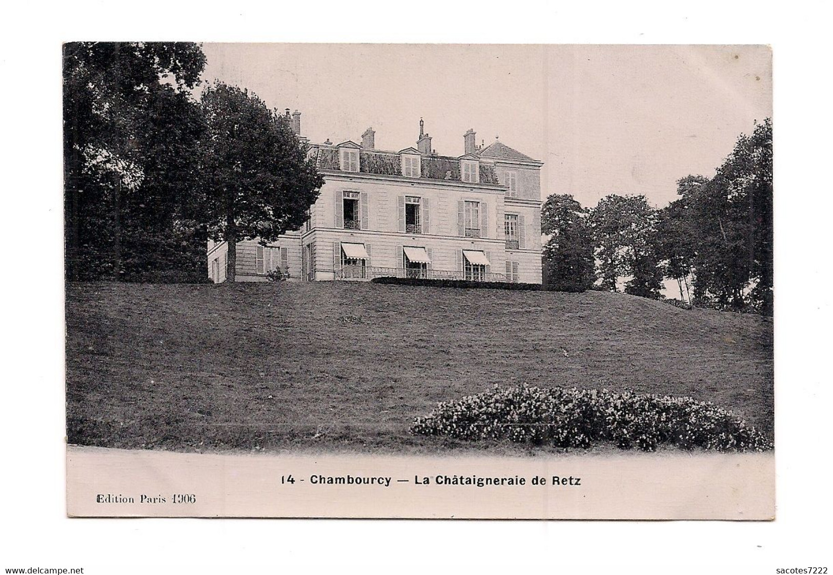 CHAMBOURCY - LA CHATAIGNERAIE DE RETZ - - Chambourcy