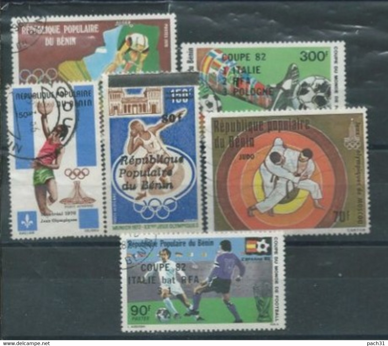 Benin    Lot Timbres Motif  Sport - Bénin – Dahomey (1960-...)