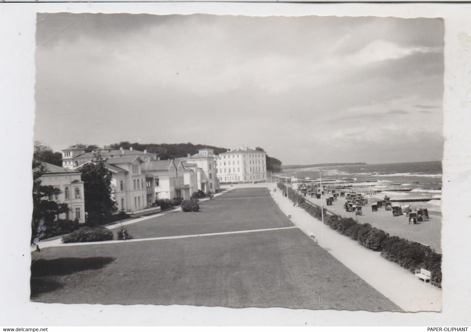 0-2560 BAD DOBERAN - HEILIGENDAMM, Strandpromenade / Strand, Fotohaus Eggers - Heiligendamm