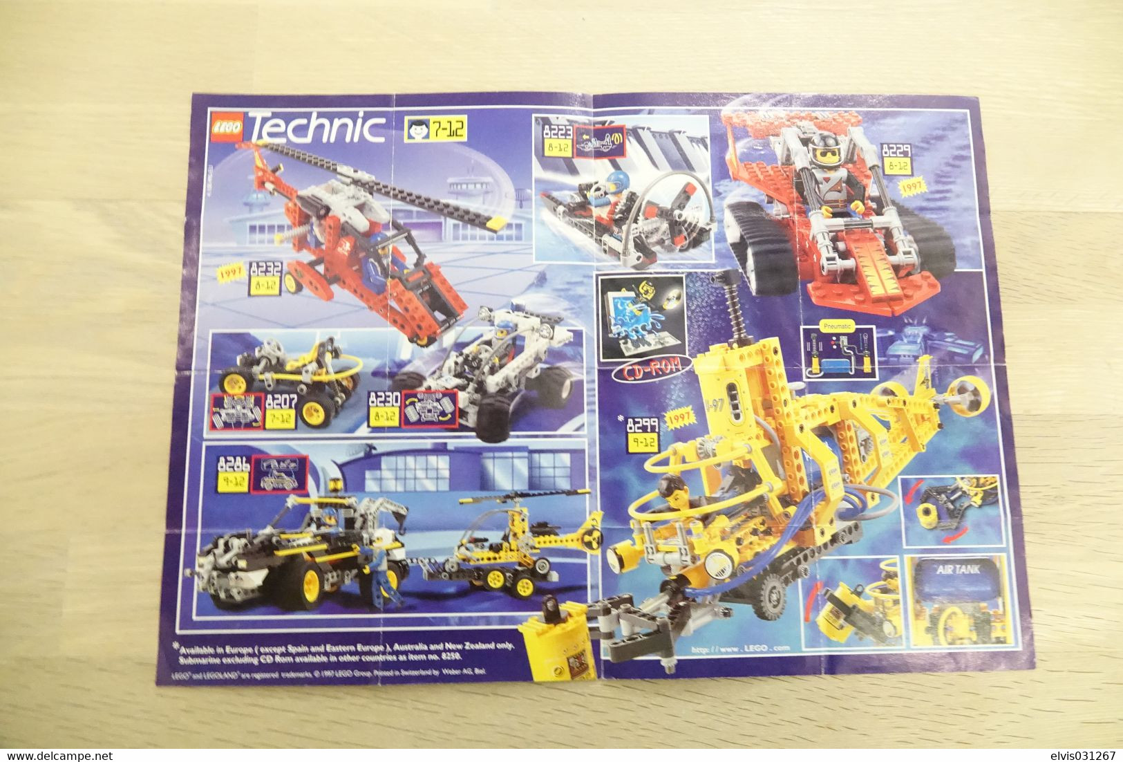 LEGO - CATALOG 1997 Mini Technic (4.108.490-EU) - Original Lego 1997 - Vintage - - Catálogos