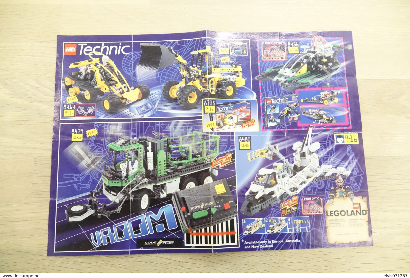 LEGO - CATALOG 1997 Mini Technic (4.108.490-EU) - Original Lego 1997 - Vintage - - Catalogi