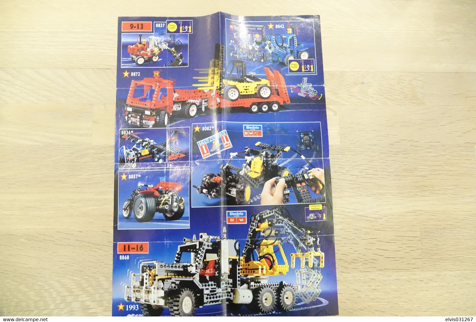 LEGO - CATALOG 1993 Mini Technic (110383-EU/OS) - Original Lego 1993 - Vintage - - Kataloge