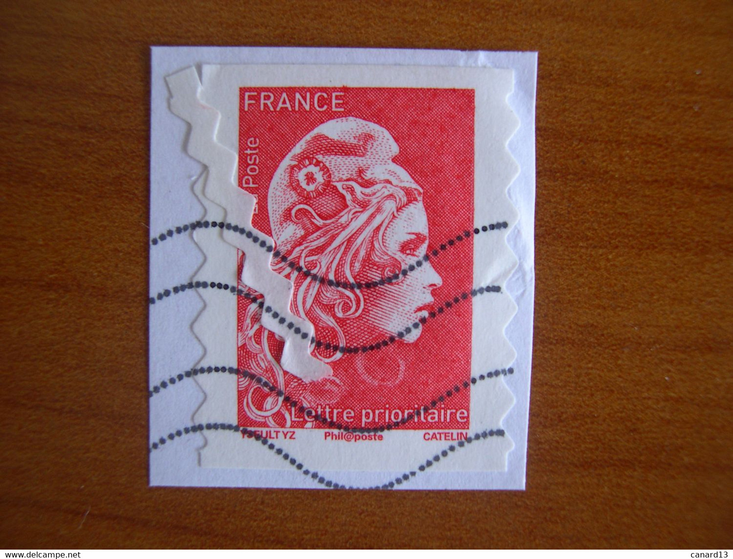 France  Obl   N° 1599 Avec Parasite - Gebraucht