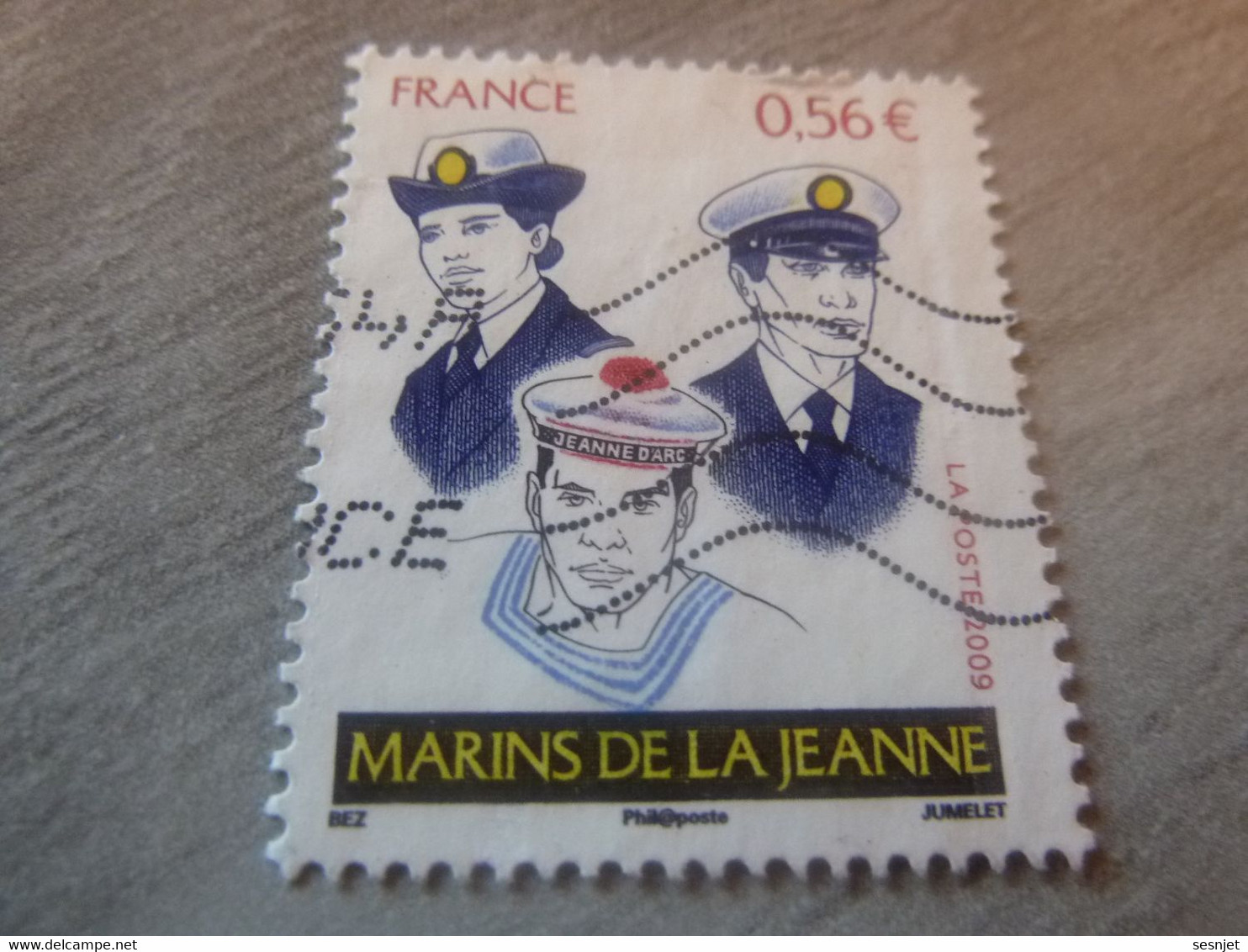 Marins De La Jeanne - 0.56 € - Multicolore - Oblitéré - Année 2009 - - Gebruikt