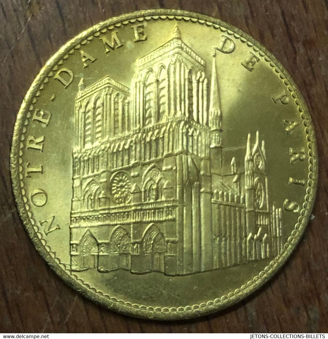 75004 NOTRE-DAME DE PARIS AB 2012 MÉDAILLE ARTHUS BERTRAND JETON TOURISTIQUE MEDALS TOKENS COINS - 2012