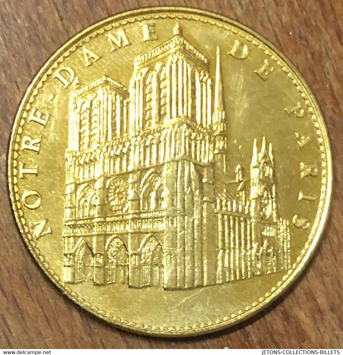 75004 NOTRE-DAME DE PARIS AB 2005 MÉDAILLE ARTHUS BERTRAND JETON TOURISTIQUE MEDALS TOKENS COINS - 2005