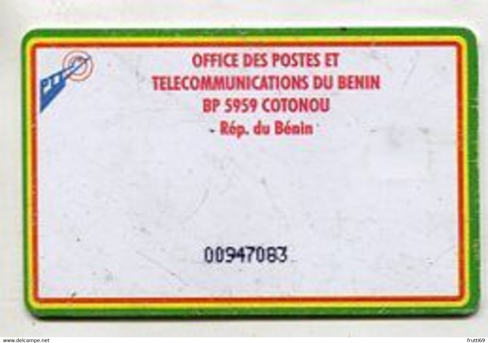 TK 00107 BENIN - Bénin
