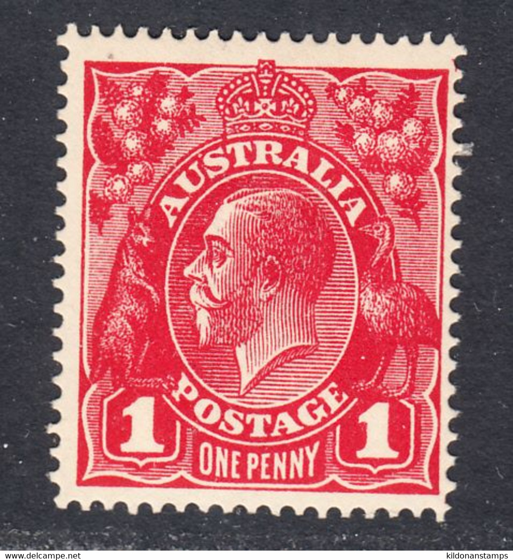 Australia 1914-20 Mint Mounted, Wmk 5, Carmine-red, Sc# ,SG 21 - Mint Stamps