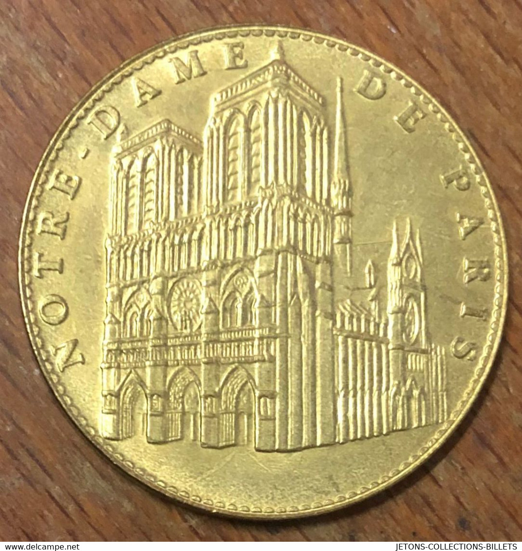 75004 NOTRE-DAME DE PARIS AB 2007 SG MÉDAILLE ARTHUS BERTRAND JETON TOURISTIQUE MEDALS TOKENS COINS - 2007