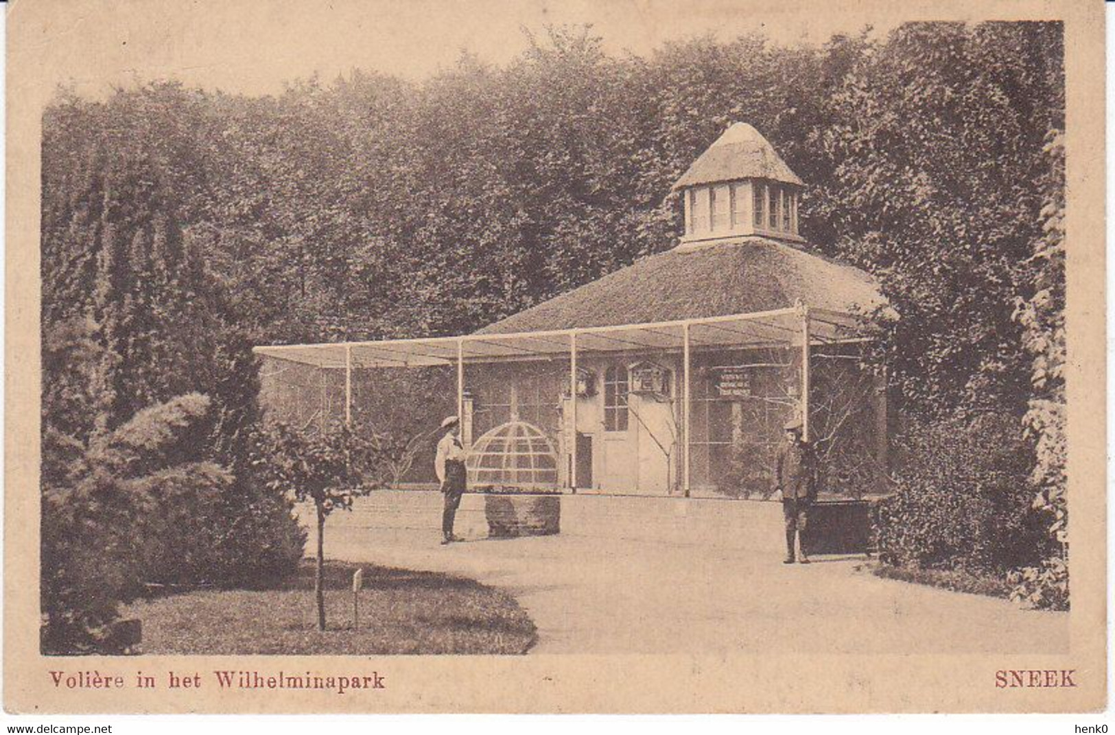 Sneek Volière In Het Wilhelminapark M3317 - Sneek