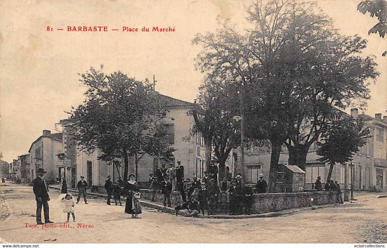 Barbaste           47          Place Du Marché      (voir Scan) - Otros & Sin Clasificación