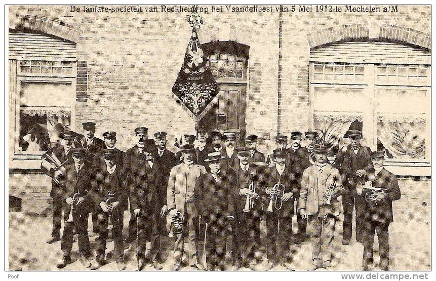 Reckheim: Fanfare Op Het Vaandelfeest Van 5 Mei 1912 Te Mechelen A/M - Dilsen-Stokkem