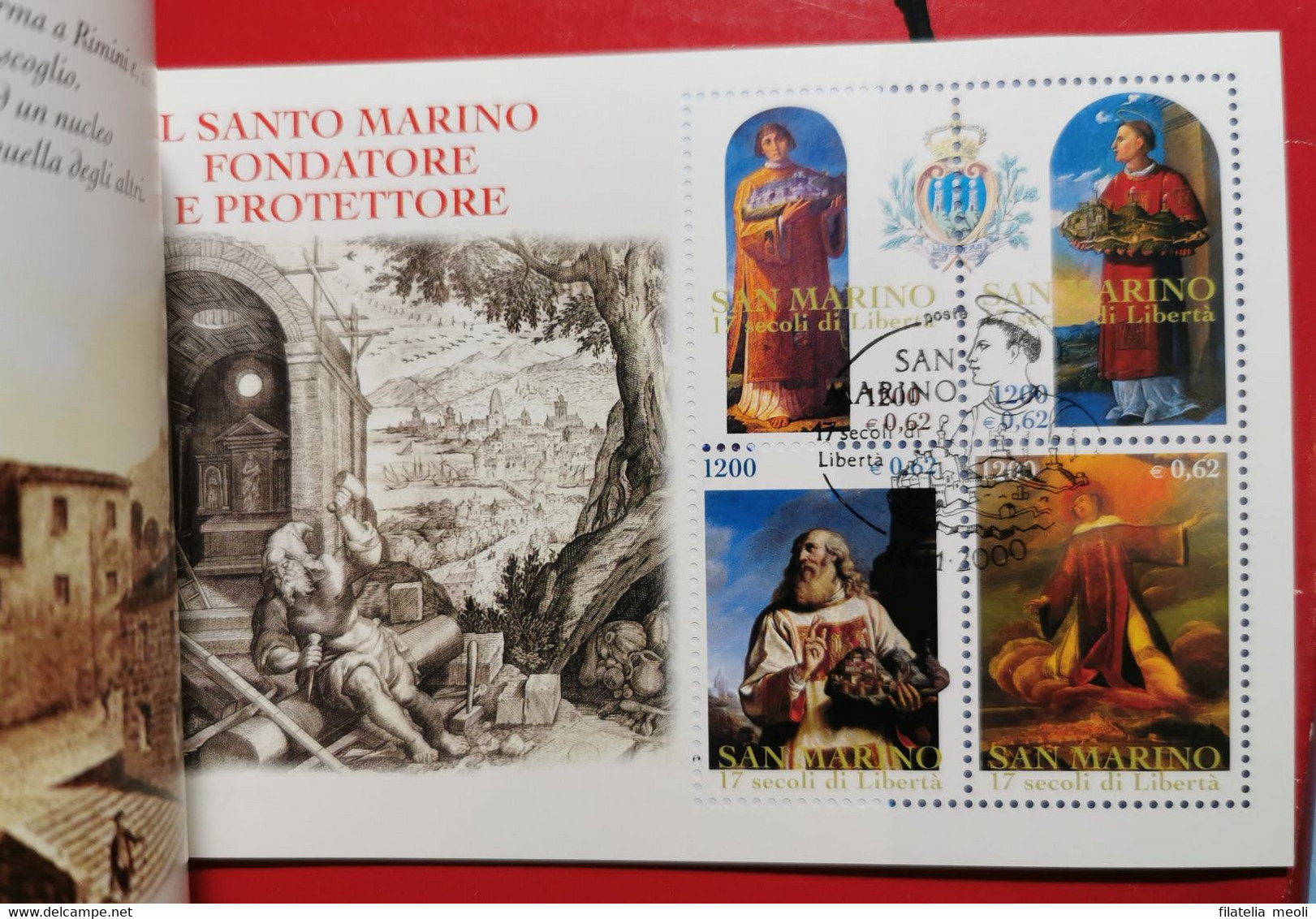 SAN MARINO 2000 17° CENTENARIO FONDAZIONE - Carnets