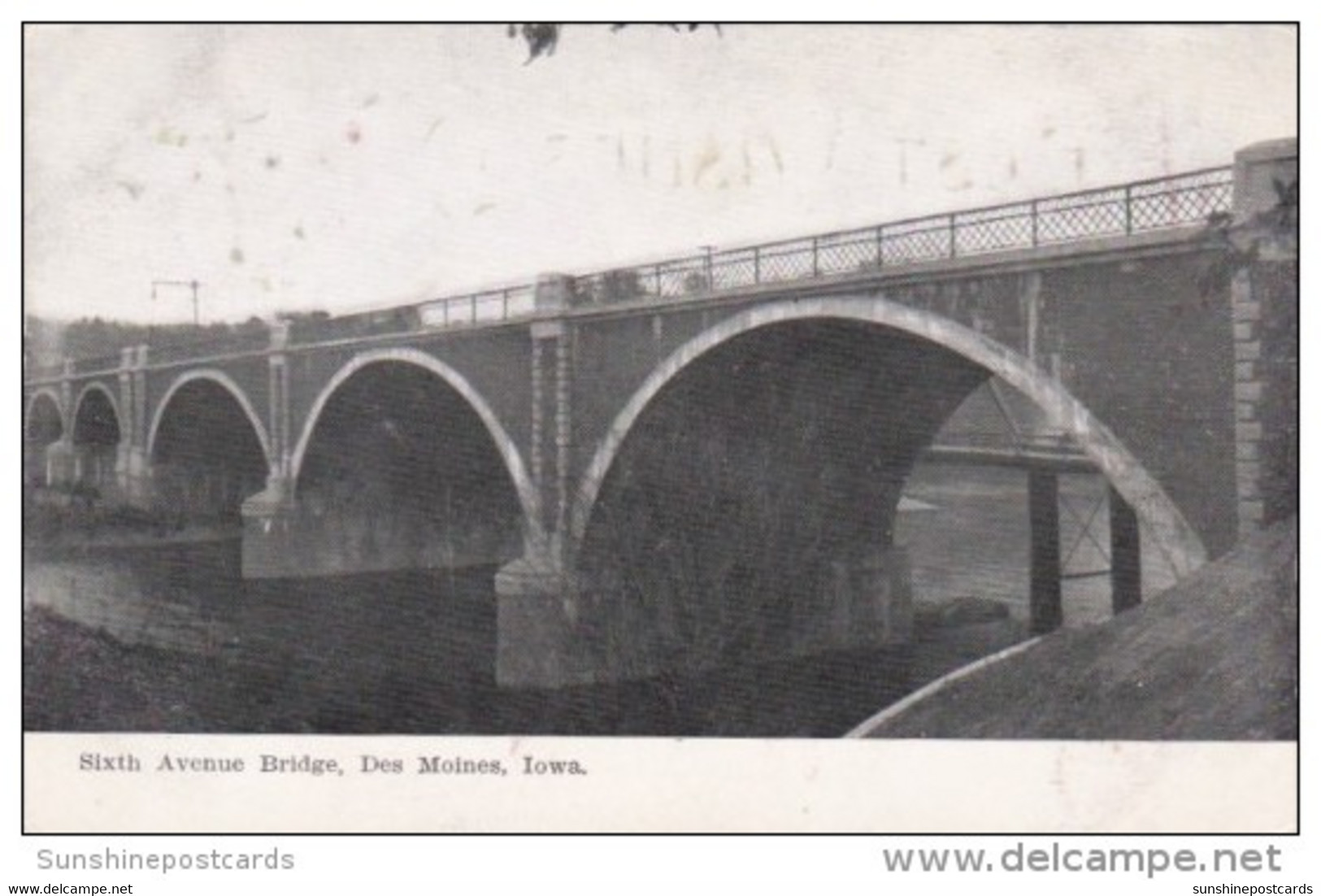 Iowa Des Moines Sixth Avenue Bridge - Des Moines