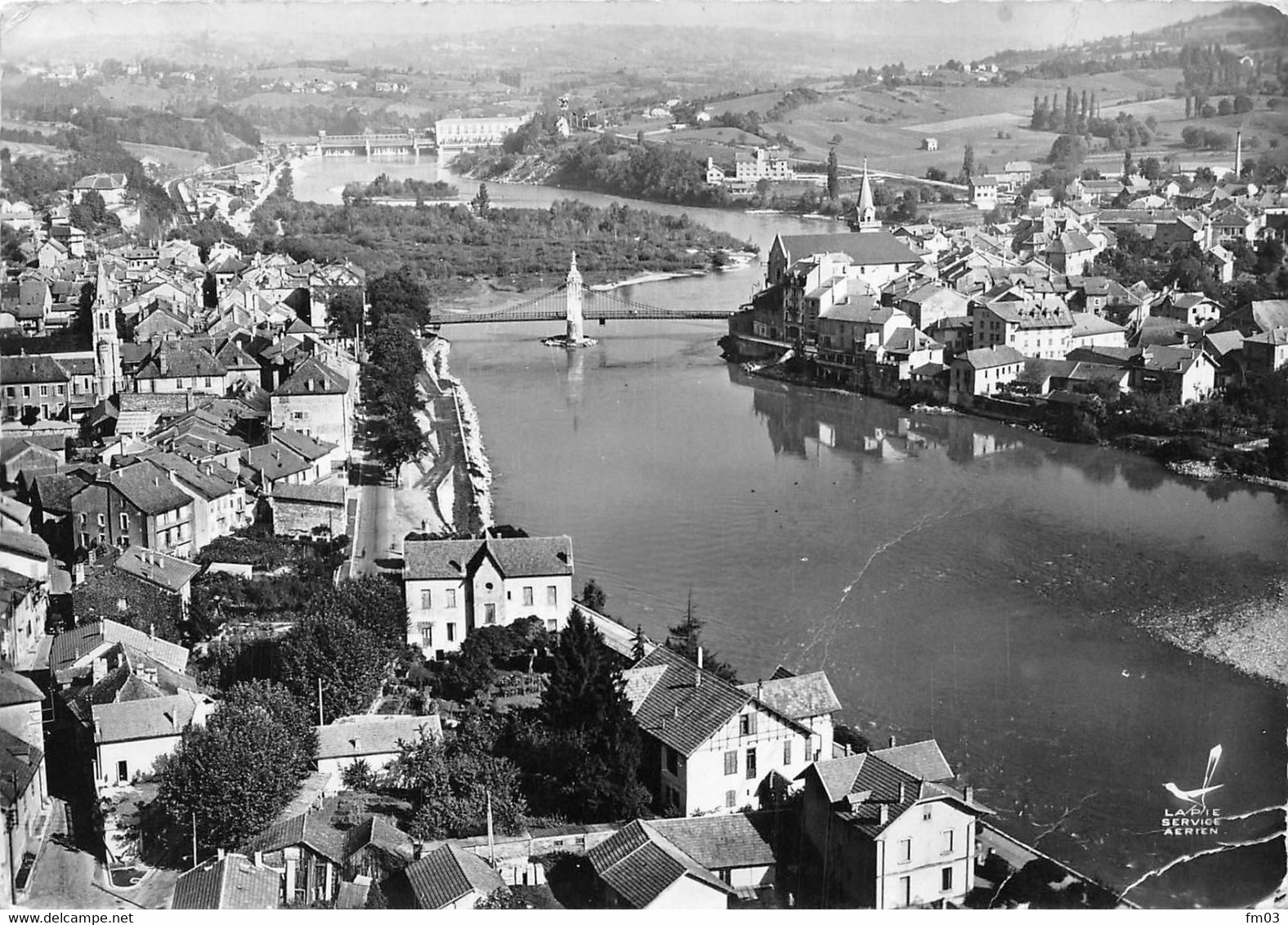 Seyssel Vue Aérienne La Pie Lapie - Seyssel