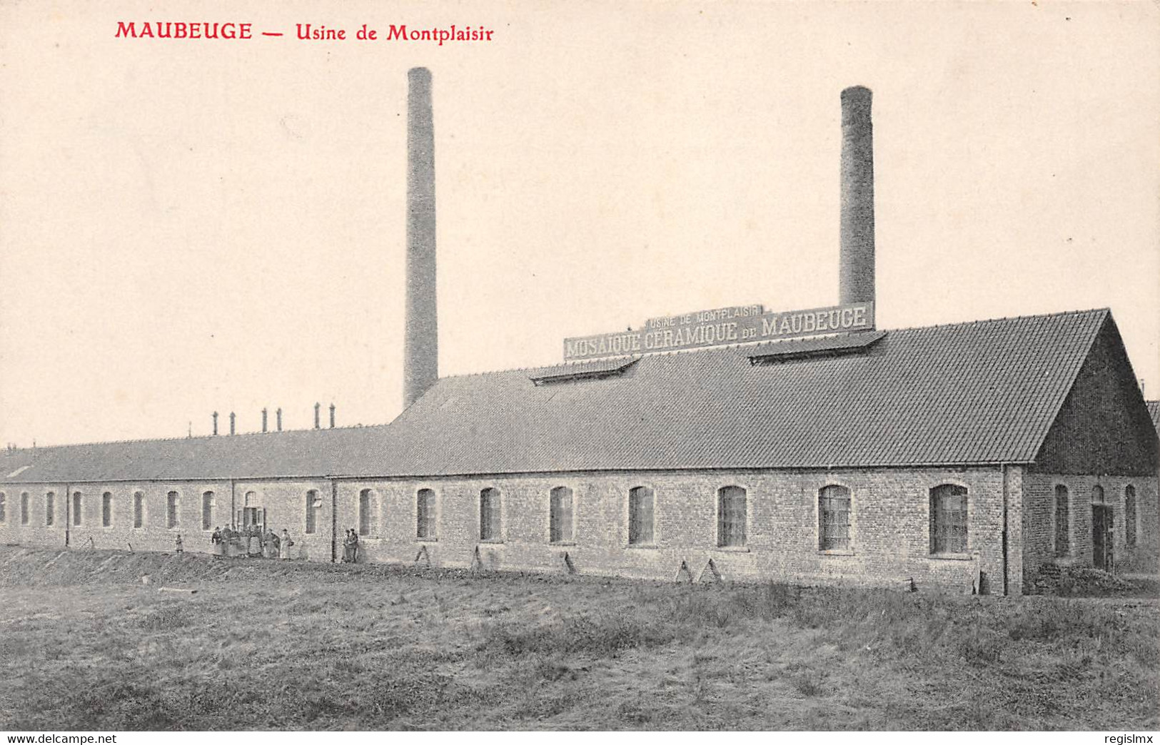 59-MAUBEUGE-Usine De Montplaisir-N°T6002-B/0321 - Maubeuge