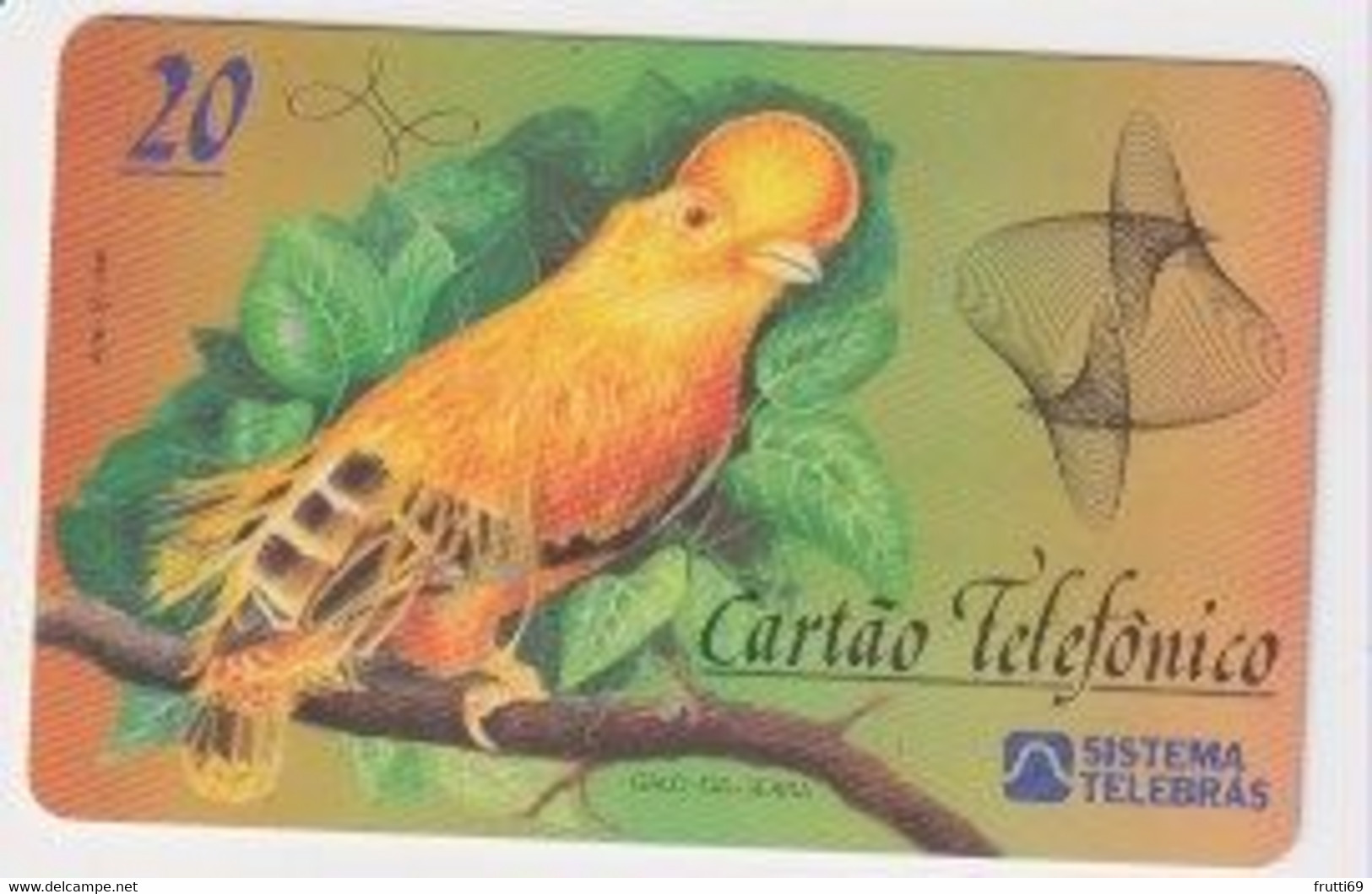 TK 00268 BRAZIL - Telebras - Pájaros Cantores (Passeri)