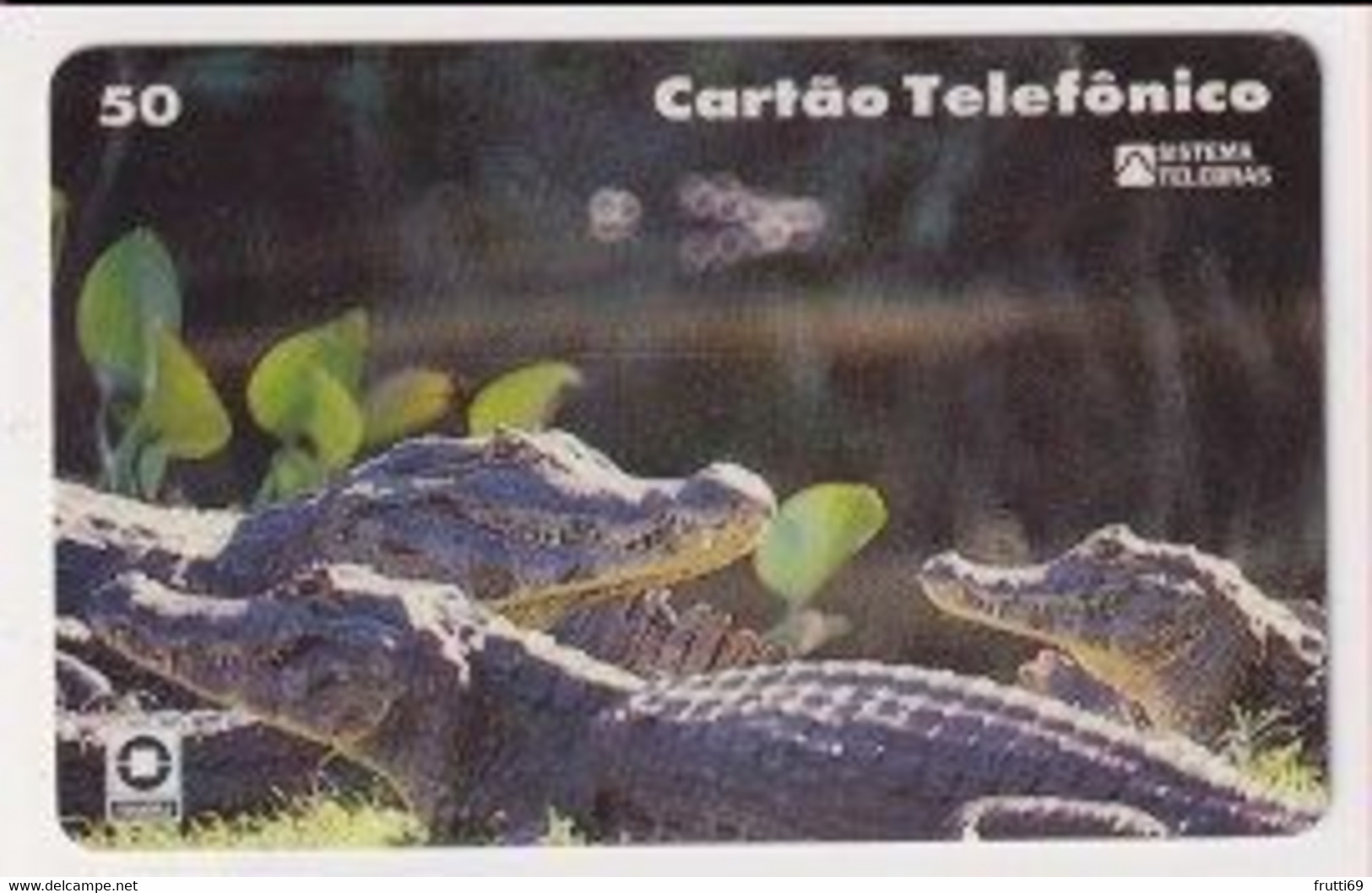 TK 00269 BRAZIL - Telerj - Crocodiles And Alligators