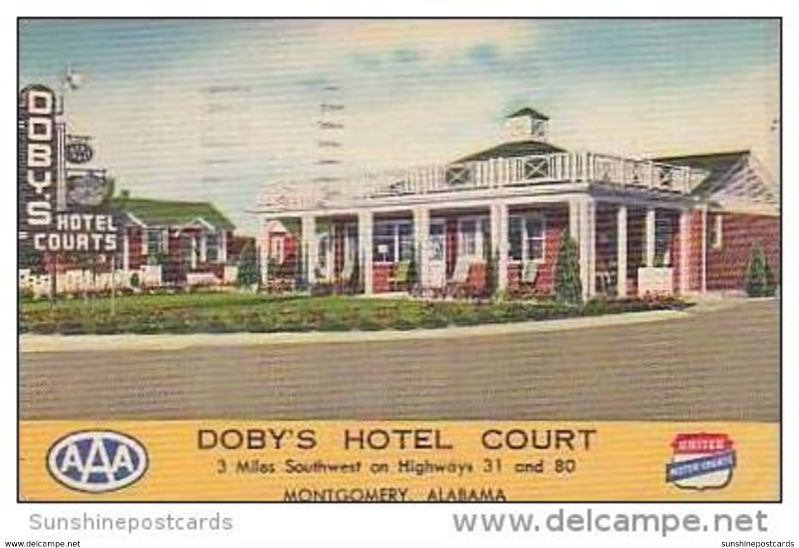 Alabama Montgomery Dobys Hotel Court - Montgomery