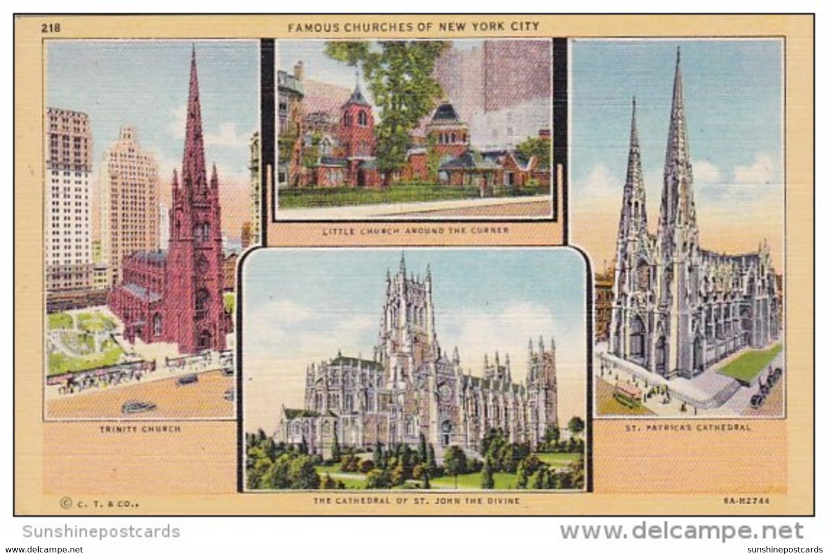 Famous Churches Of New York City New York - Kerken