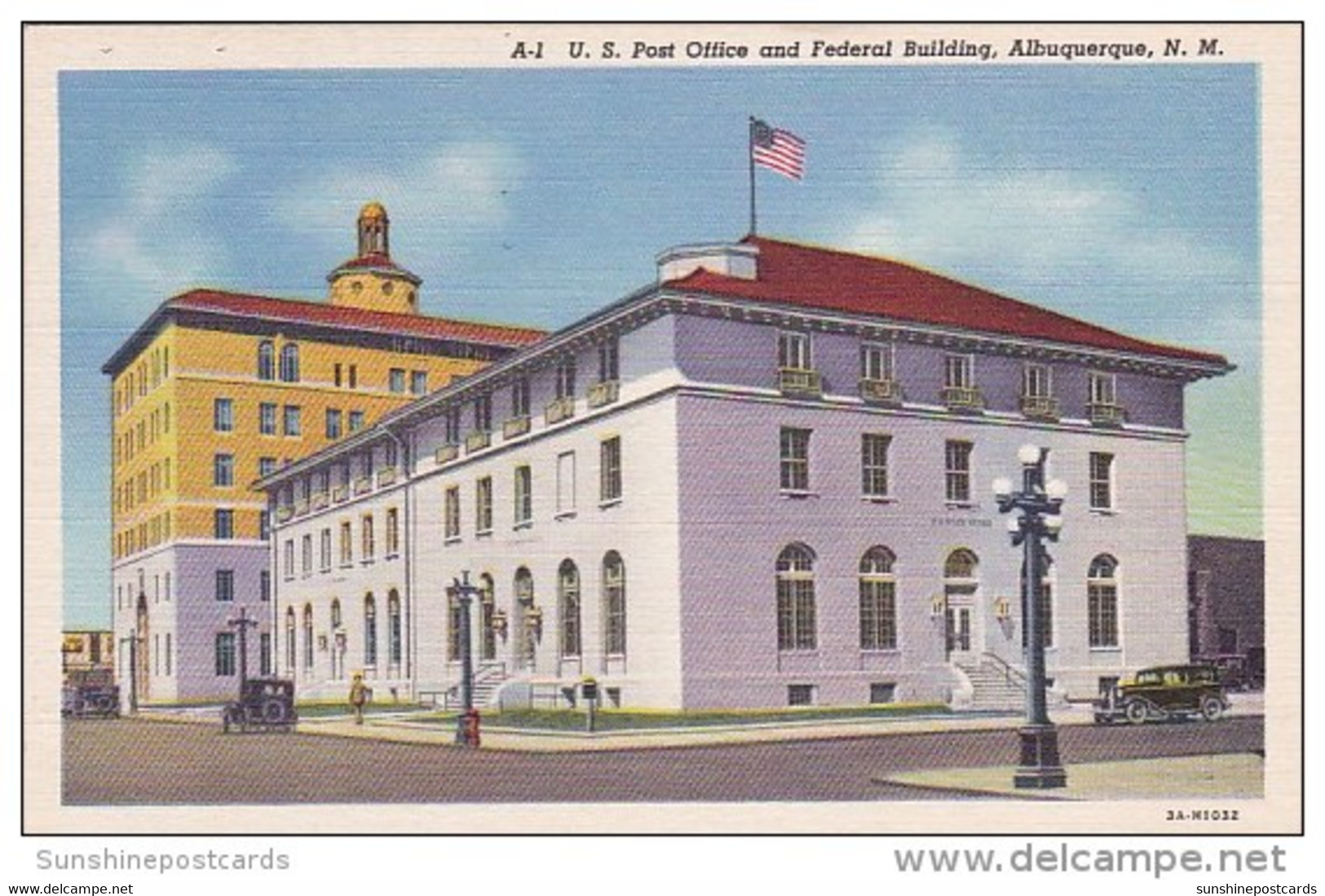 U S Post Office And Federal Building Albuquerque New Mexico - Albuquerque