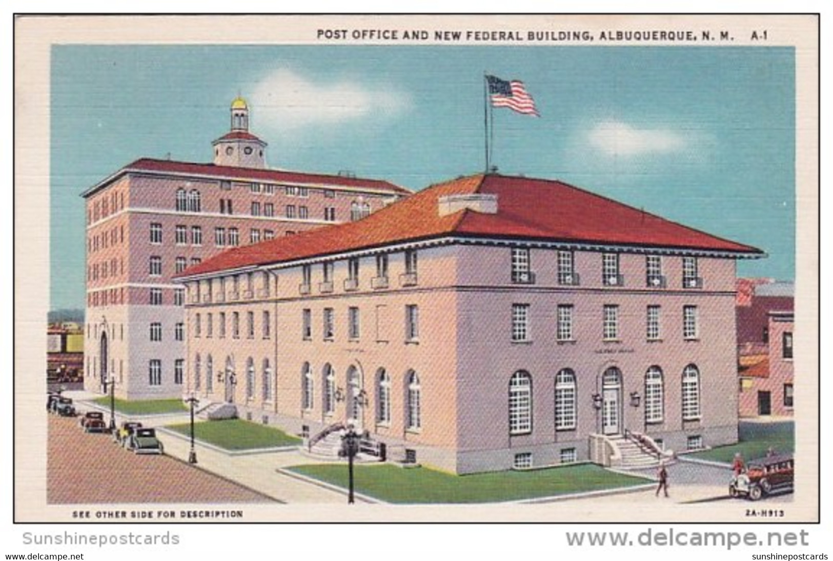 Post Office And New Federal Building Albuquerque New Mexico - Albuquerque