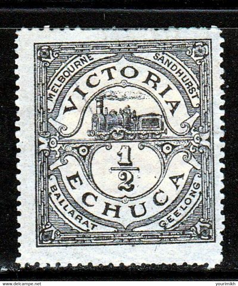 BEFORE-1950 Local Australia VICTORIA 1876  Parcel Trains Railway MNG  CV $160 - Treinen