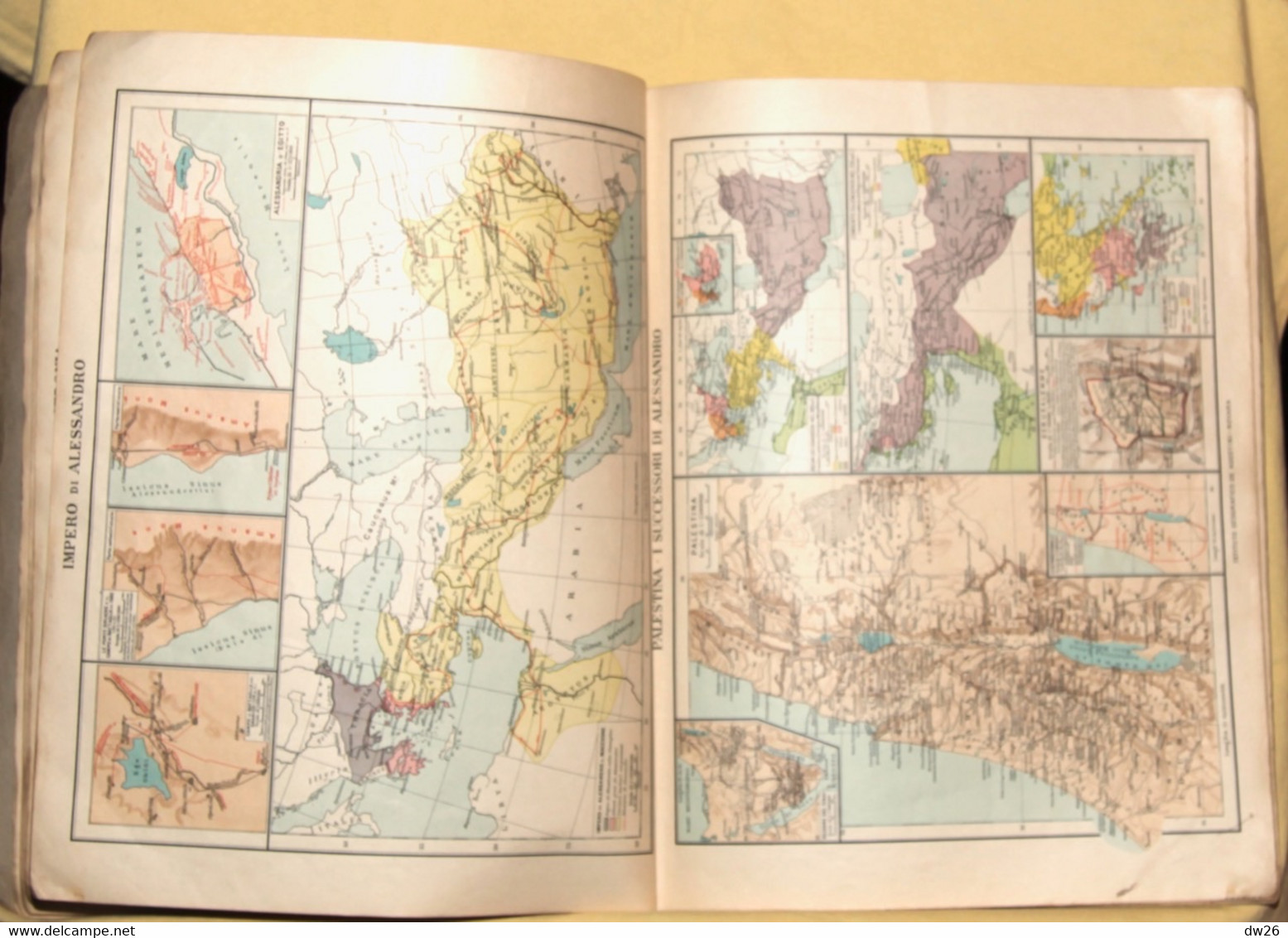 Storia, filosofia e geografia - Atlas Historique - Atlante Storico,  Fascicolo I: Evo Antico (l'Antiquité) Instituto Geografico de Agostini