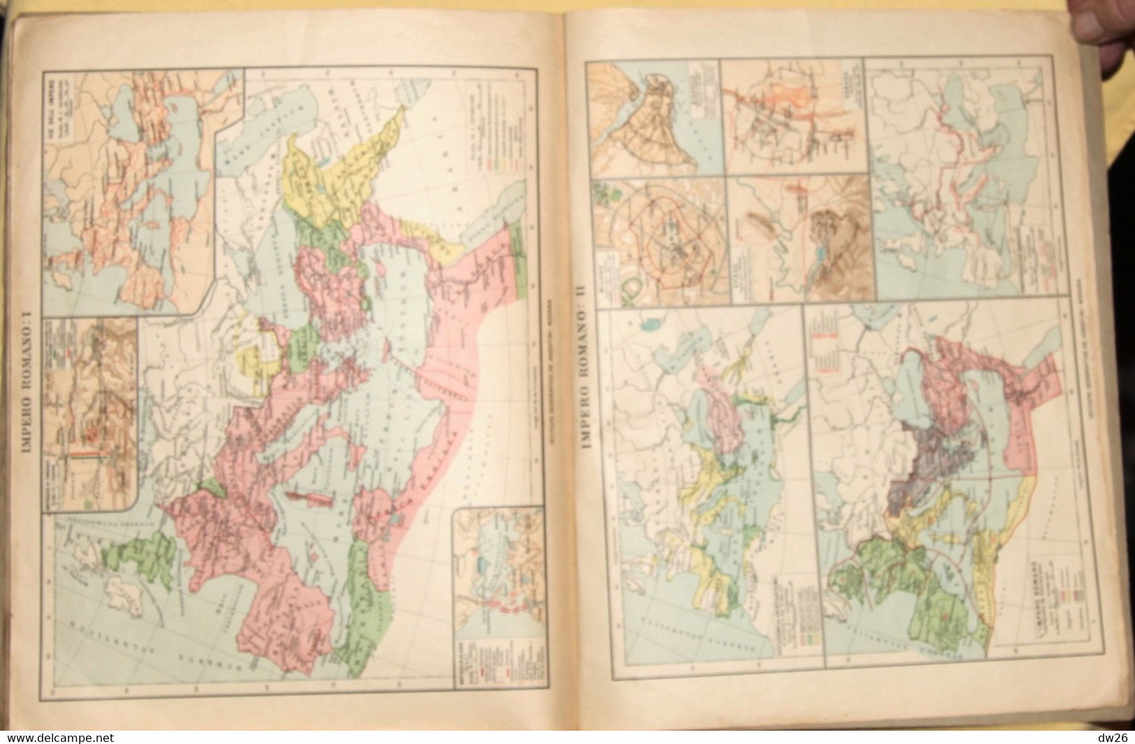 Atlas Historique - Atlante Storico, Fascicolo I: Evo Antico (l'Antiquité) Instituto Geografico de Agostini