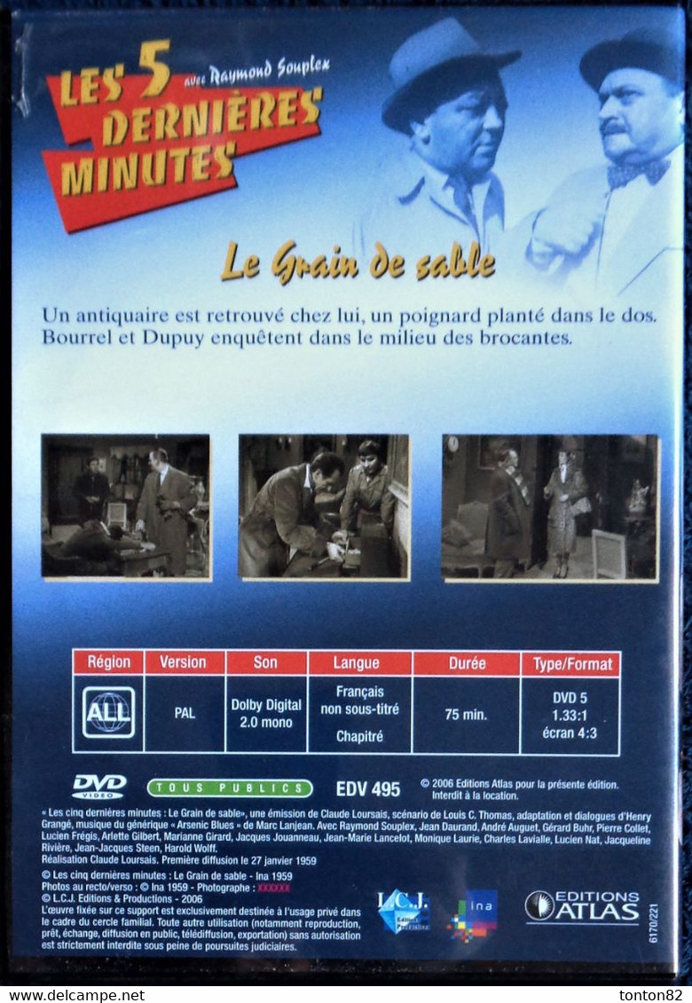 Les 5 Dernières Minutes - Raymond Souplex - Le Grain De Sable . - TV-Reeksen En Programma's