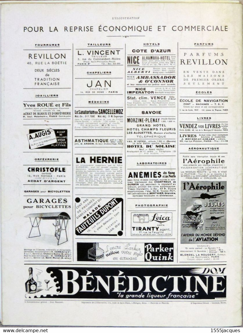 L'ILLUSTRATION N° 5105 11-01-1941 D’ARSONVAL CINÉMA DOUBLAGE MARSEILLE MEILHAN LA PORCHERIE BRUITEUR RAYNOUARD BALZAC