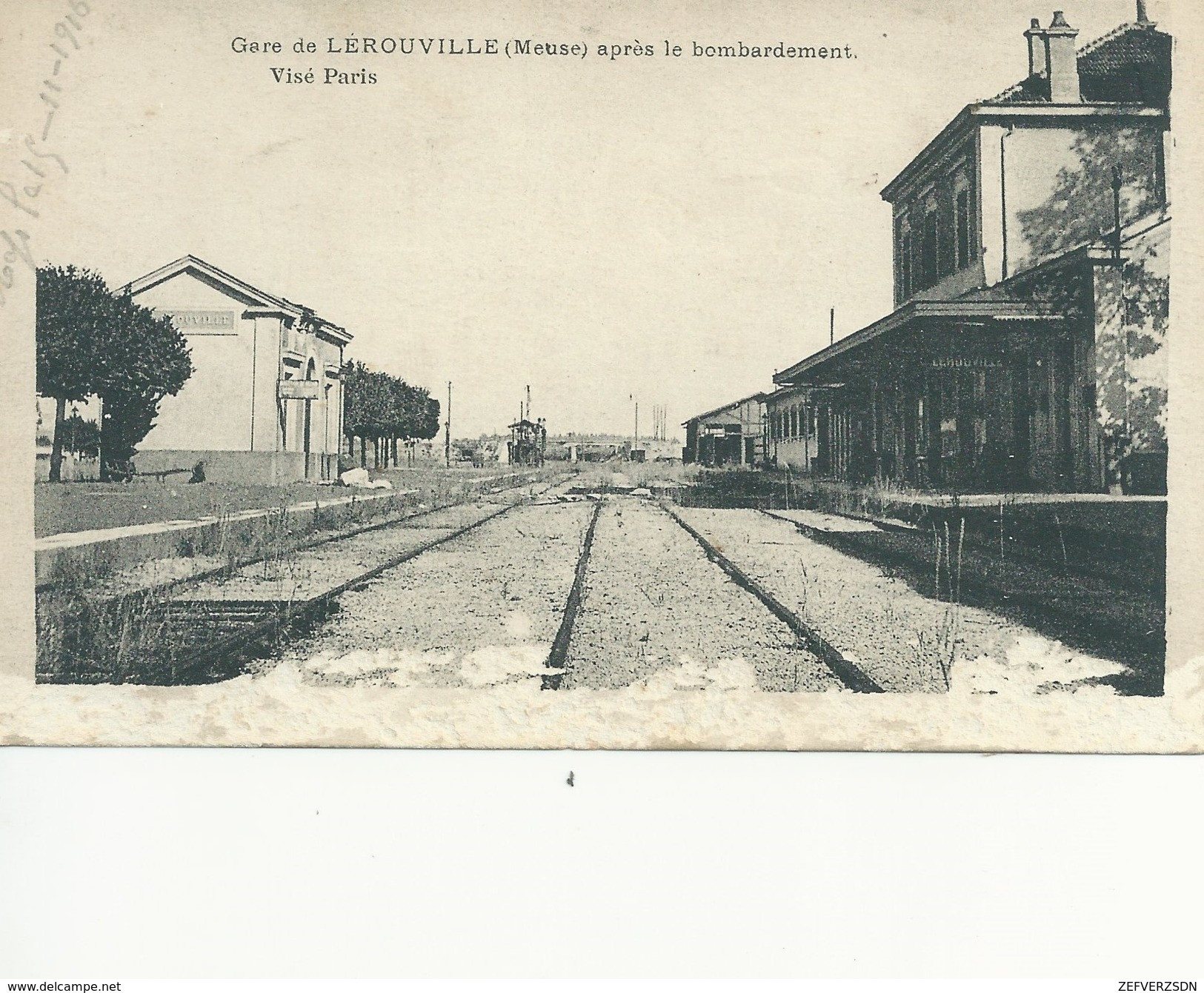 55 LEROUVILLE MEUSE GARE - Lerouville