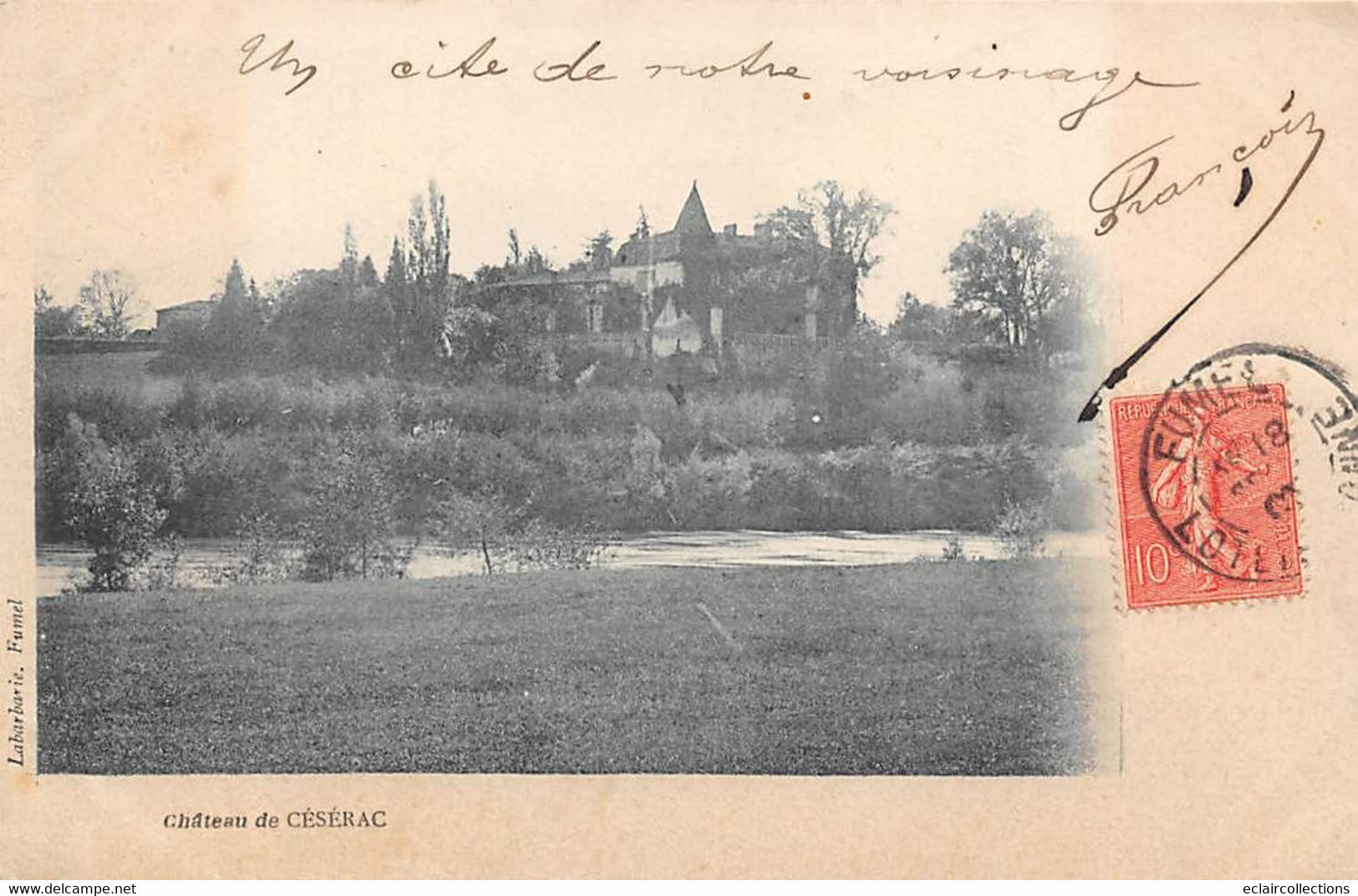 Cérésac     47        Le Château        (voir Scan) - Andere & Zonder Classificatie