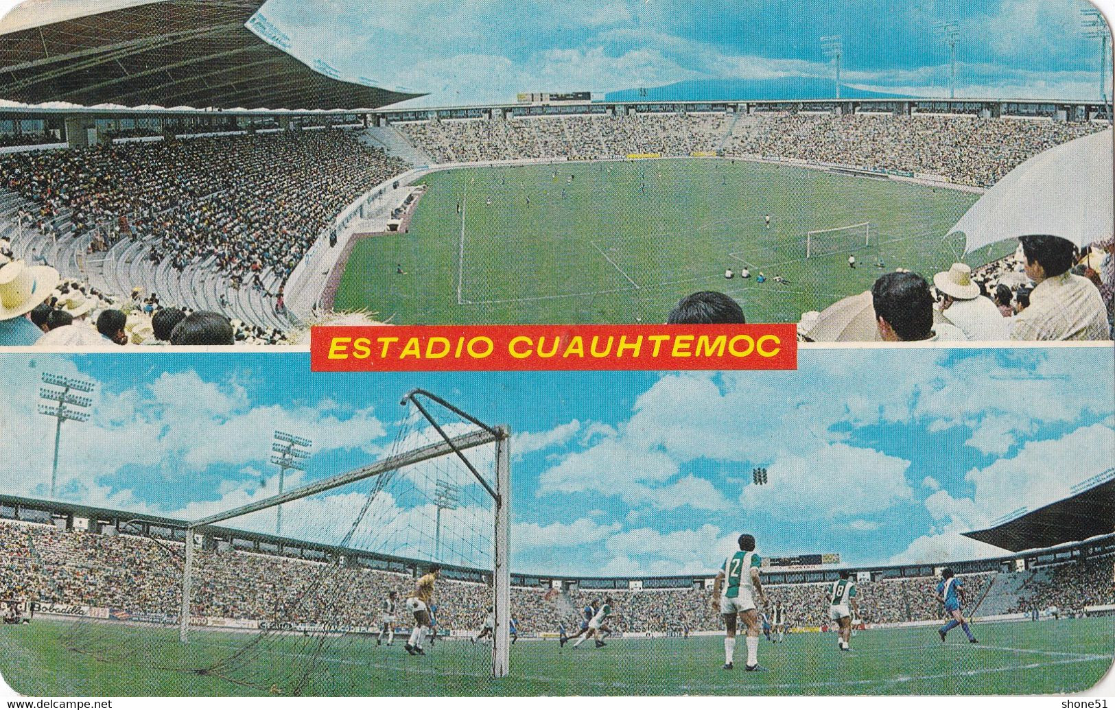 ESTADIO CUAUHTEMOC , MEXICO - Soccer