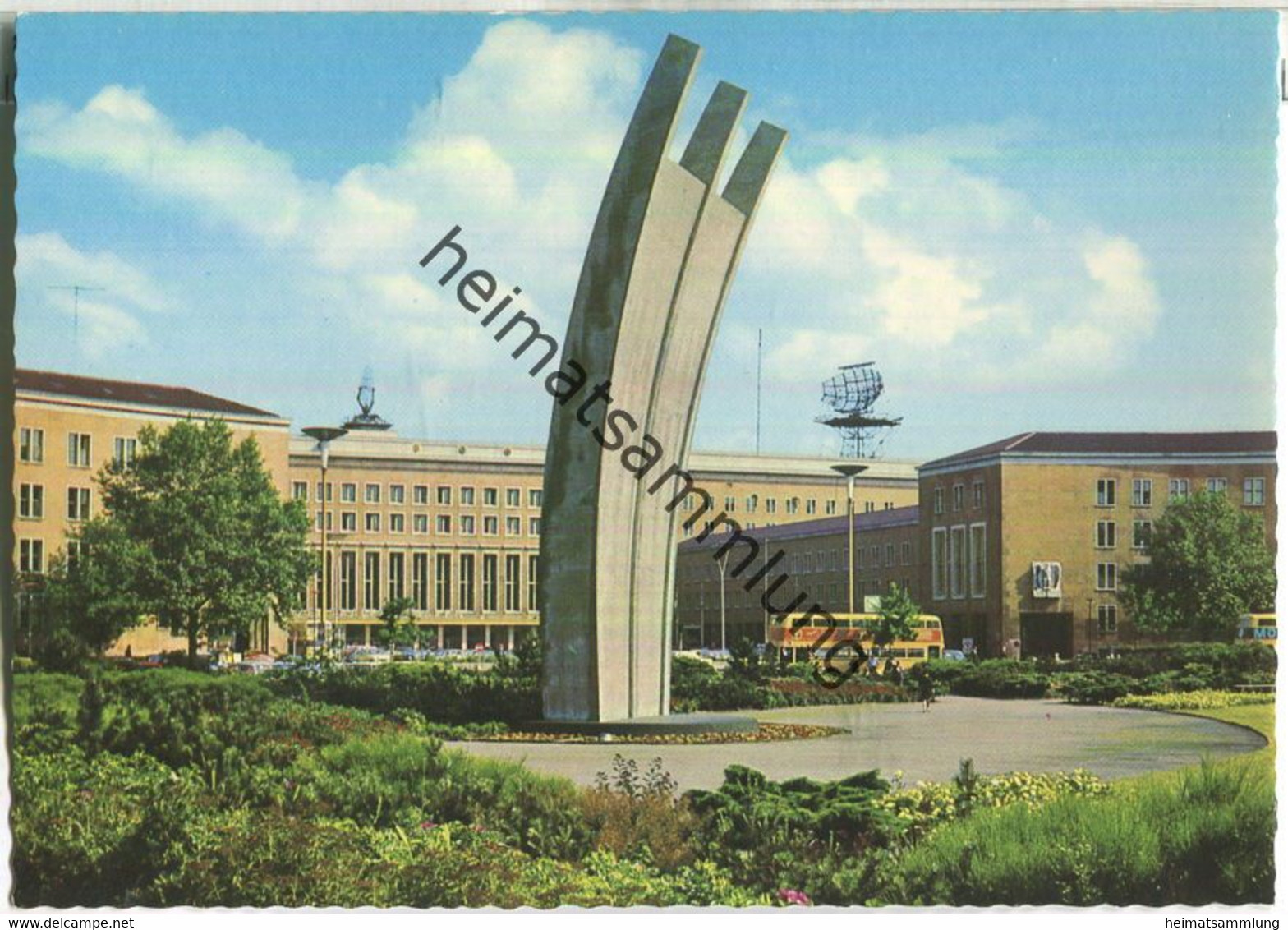 Berlin - Luftbrückendenkmal - Foto-AK - Tempelhof