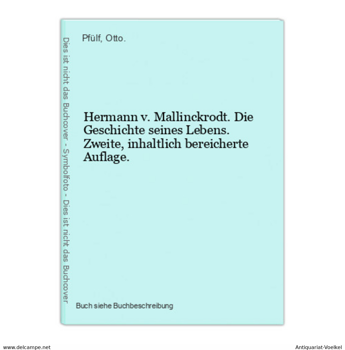 Hermann V. Mallinckrodt. Die Geschichte Seines Lebens. Zweite, Inhaltlich Bereicherte Auflage. - 4. 1789-1914