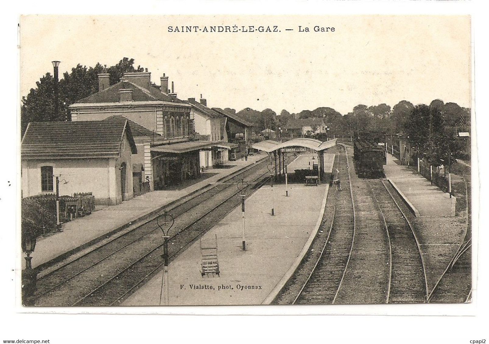 Saint André Le Gaz- La Gare - Saint-André-le-Gaz