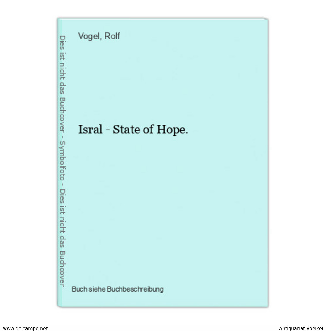 Isral - State Of Hope. - Giudaismo