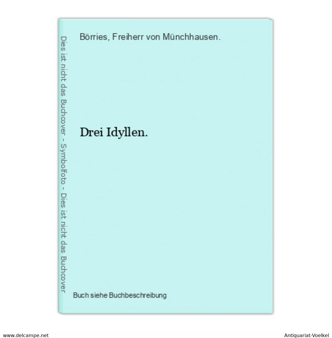 Drei Idyllen. - Autores Internacionales