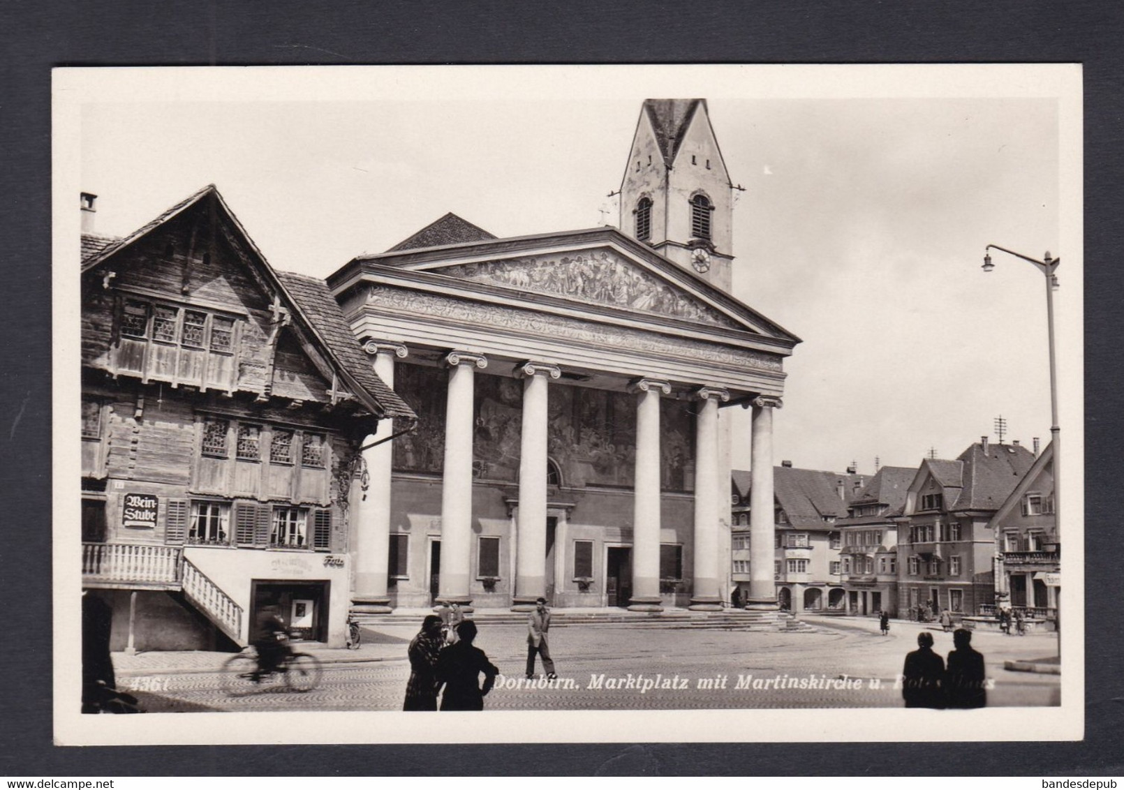 Dornbirn Marktplatz Mit Martinskirche ( 49762) - Dornbirn