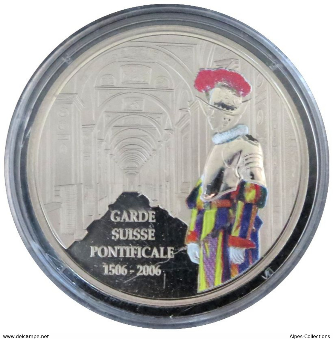 COD220 - CONGO - 5 Francs 2006 - Garde Suisse Pontificale - Congo (République Démocratique 1998)