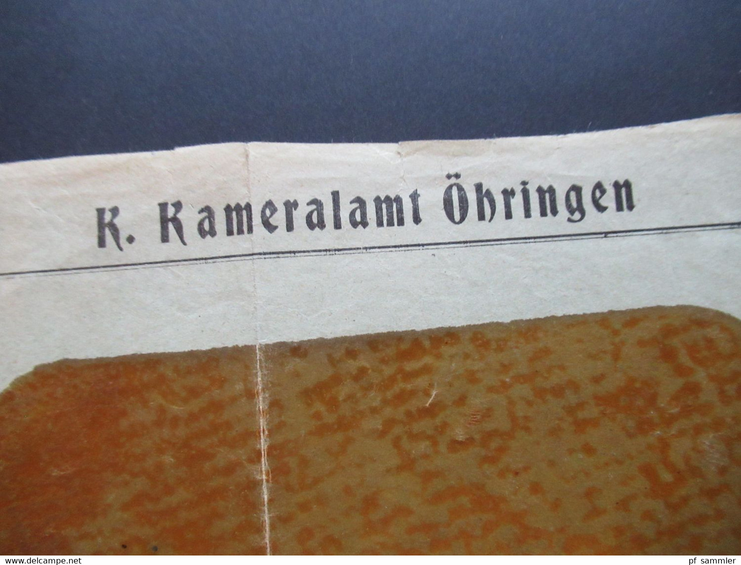 AD Württemberg Dienstpost Markenbriefe Gericht / Amtsgericht / Amtlicher Verkehr 8 Belege um 1905 / 1906