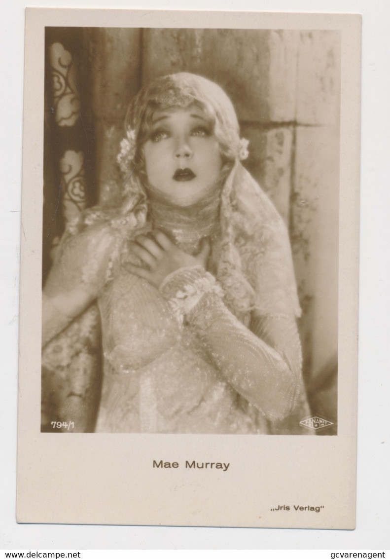 MAE MURRAY     PHOTO CARD - Actors