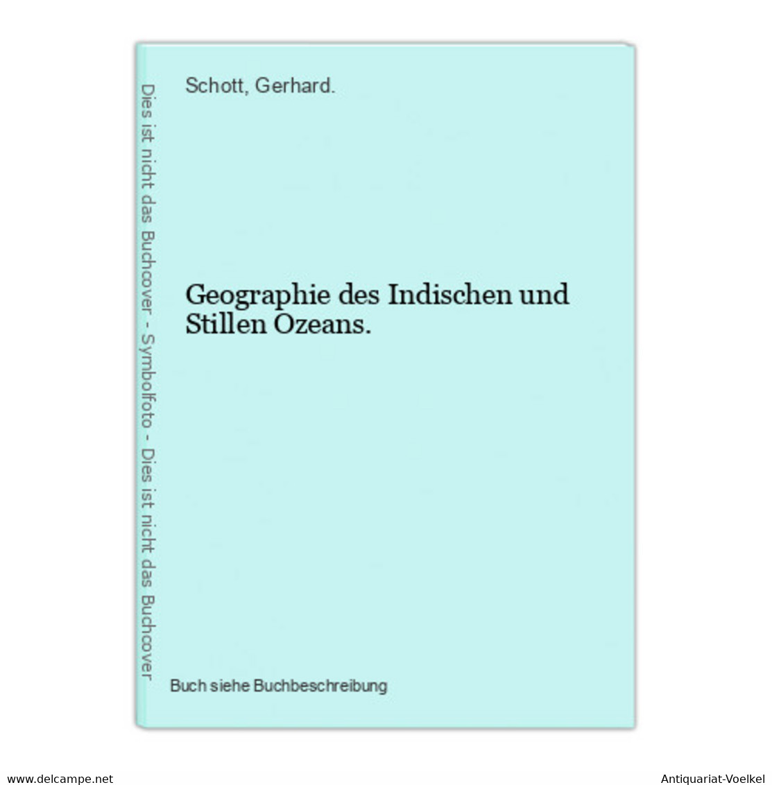 Geographie Des Indischen Und Stillen Ozeans. - Sonstige & Ohne Zuordnung