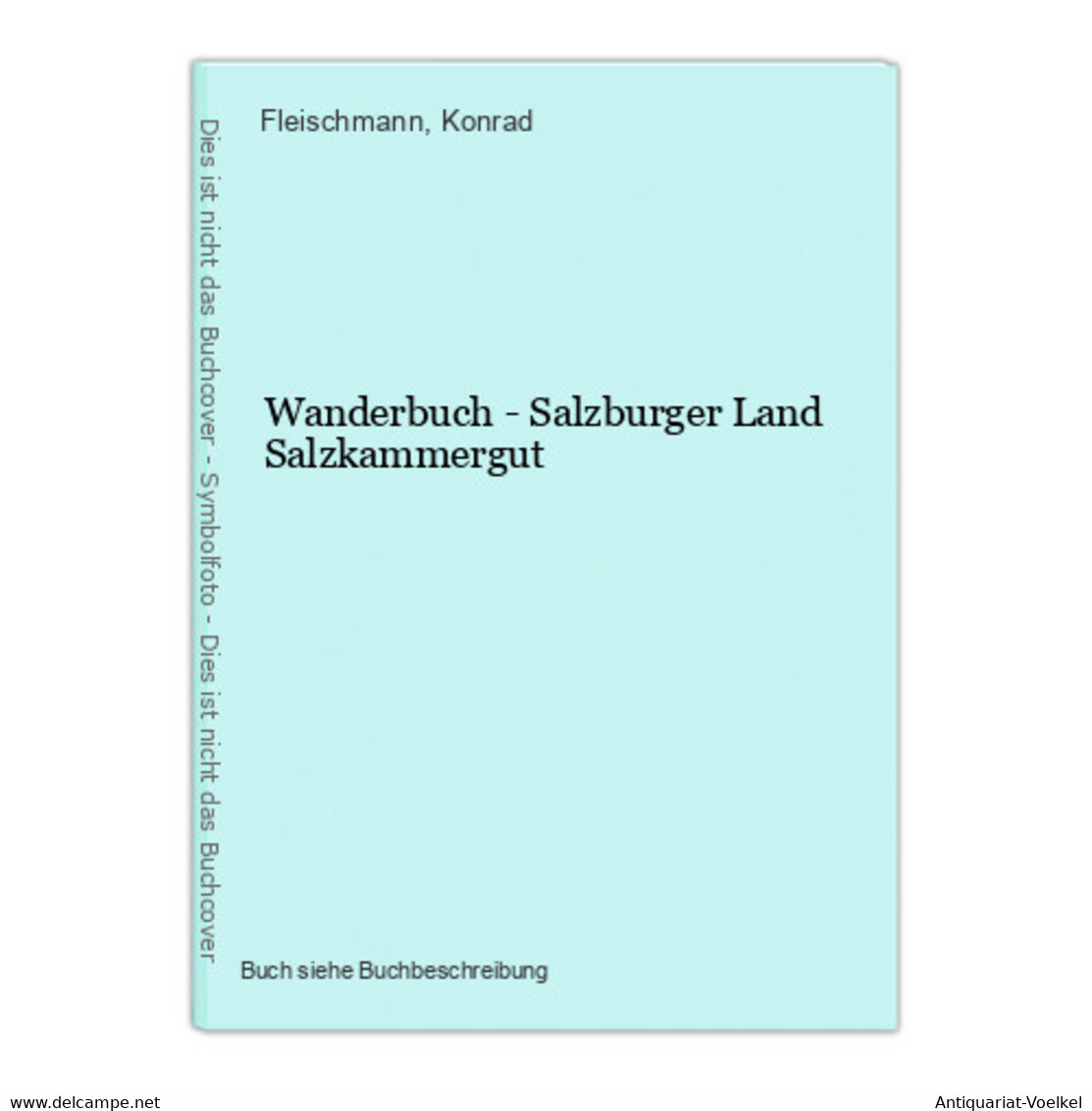 Wanderbuch - Salzburger Land Salzkammergut - Wereldkaarten