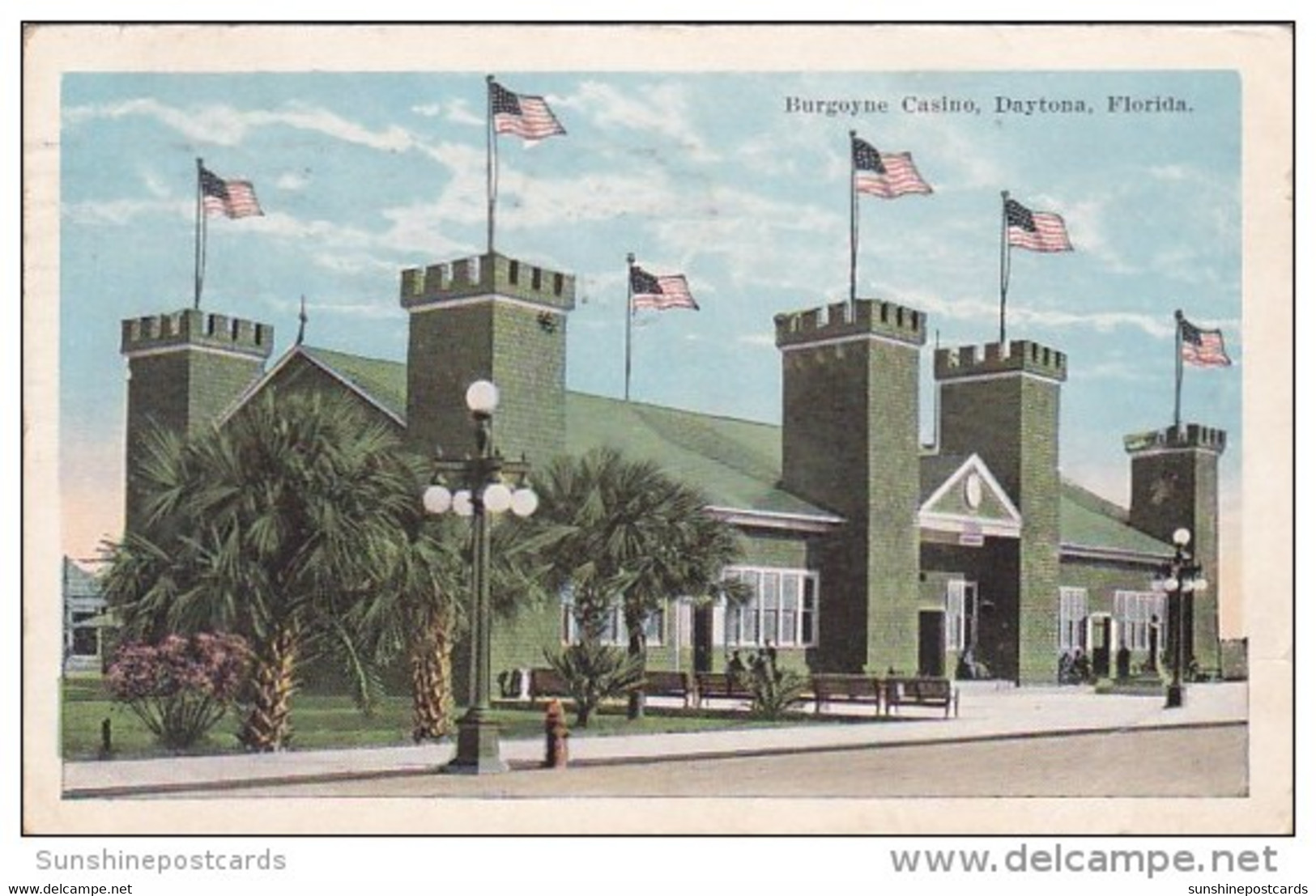 Florida Daytona Burgoyne Casino 1925 - Daytona