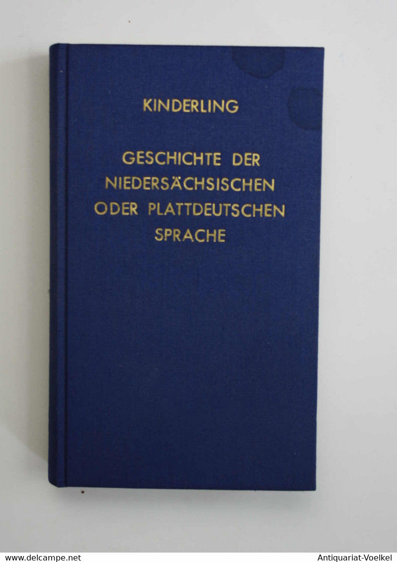 Geschichte Der Nieder-Sächsischen Oder Sogenanten Plattdeutschen Sprache Vornehmlich Bis Auf Luthers Zeiten, N - Wereldkaarten