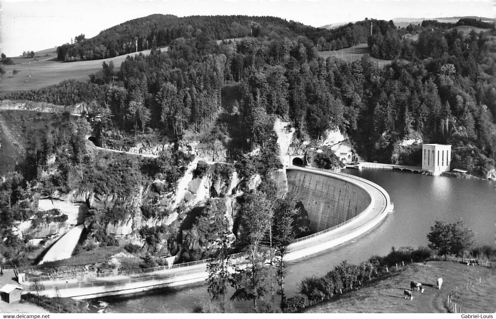 Barrage De Rossens - Lac De La Gruyère - Rossens