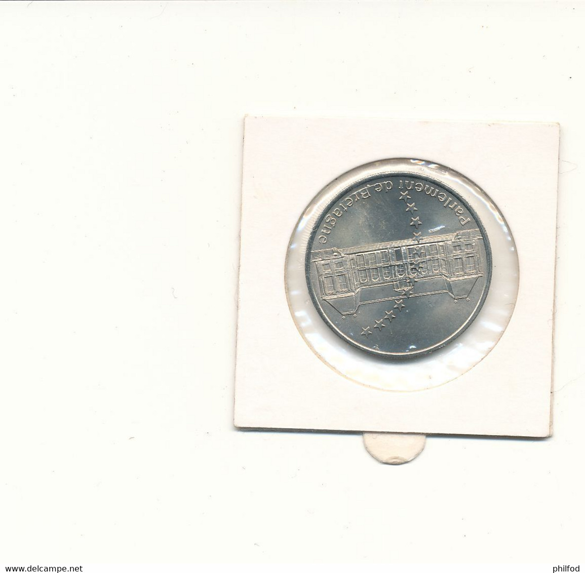 2 Euros De Rennes-  "Parlement De Bretagne" -1997 - Euros De Las Ciudades